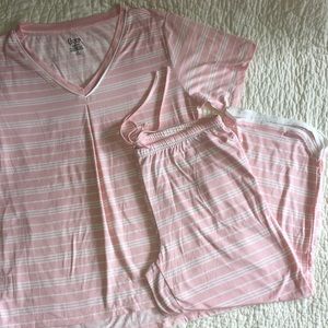 Summer pajama Capri set w/ pockets
